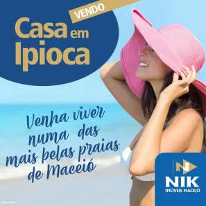 Casa de Condomínio com 3 Quartos à venda, 130m² no Ipioca, Maceió