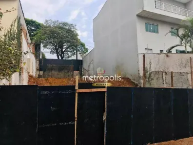 Lote/Terreno à venda, 249m² no Vila Guiomar, Santo André