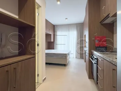 Flat com 1 Quarto para alugar, 24m² no Vila Nova Conceição, São Paulo