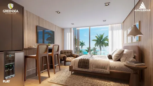 Apartamento com 1 Quarto à venda, 21m² no Barra Grande, Maragogi