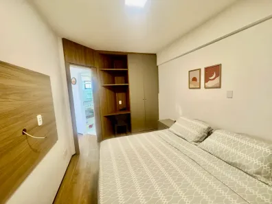 Apartamento com 1 Quarto para alugar, 37m² no Calhau, São Luís