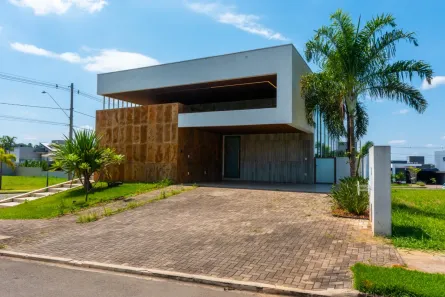 Casa de Condomínio com 3 Quartos para alugar, 420m² no Residencial Tamboré, Bauru