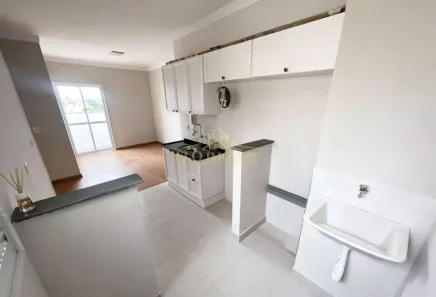 Apartamento com 2 Quartos para alugar, 54m² no Loteamento Jardim Sol Nascente, Jacareí