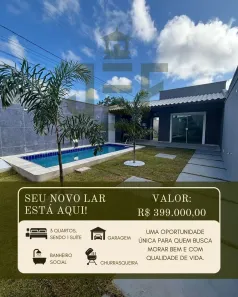 Casa com 3 Quartos à venda, 126m² no Paracuru, Paracuru
