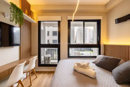 Apartamento com 1 Quarto para alugar, 22m² no Vila Mariana, São Paulo