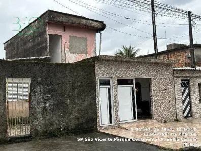 Casa de Condomínio com 1 Quarto à venda, 38m² no Parque Continental, São Vicente