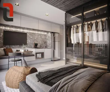 Apartamento com 1 Quarto à venda, 26m² no Portão, Curitiba