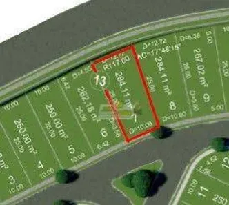 Lote/Terreno à venda, 284m² no Conjunto Manoel Mendes, Uberaba
