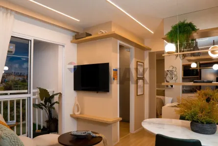 Apartamento com 2 Quartos à venda, 45m² no Ponta Negra, Natal