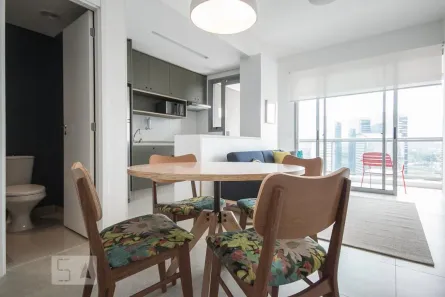 Apartamento com 1 Quarto à venda, 55m² no Santo Amaro, São Paulo