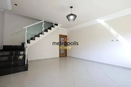 Sobrado com 3 Quartos à venda, 144m² no Jardim das Maravilhas, Santo André