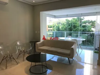 Apartamento com 1 Quarto para alugar, 42m² no Cidade Monções, São Paulo