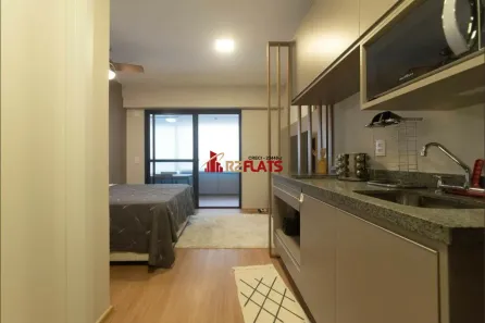 Flat com 1 Quarto para alugar, 26m² no Brooklin Paulista, São Paulo