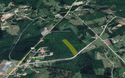 Lote/Terreno à venda, 34200m² no Rio Maior, Urussanga