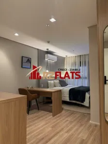Apartamento com 1 Quarto para alugar, 27m² no Bela Vista, São Paulo