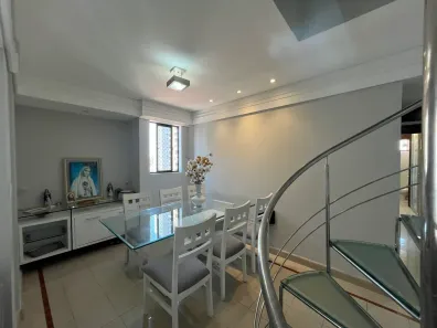 Apartamento com 4 Quartos para alugar, 210m² no Manaíra, João Pessoa