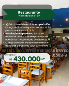Ponto Comercial à venda, 100m² no Vila Madalena, São Paulo