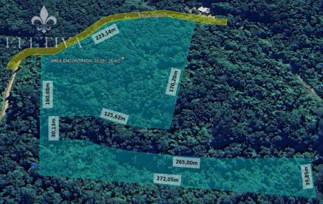 Lote/Terreno à venda, 35391m² no Rio Morto, Indaial