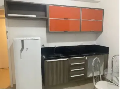 Apartamento com 1 Quarto para alugar, 33m² no Jardim Oswaldo Cruz, São José dos Campos