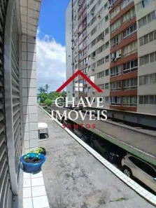 Apartamento com 1 Quarto para alugar, 40m² no Boqueirão, Santos