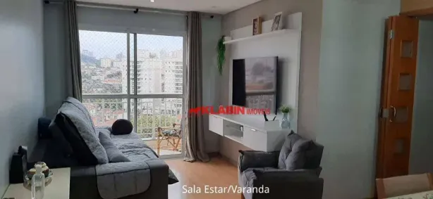 Apartamento com 3 Quartos à venda, 76m² no Vila Firmiano Pinto, São Paulo