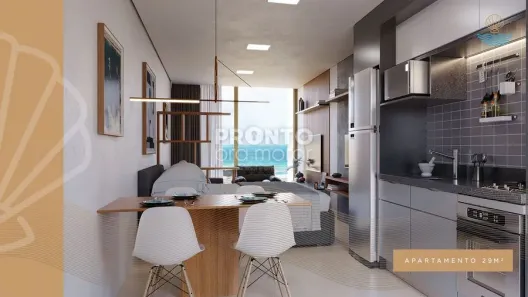 Flat com 1 Quarto à venda, 40m² no Centro, Ipojuca