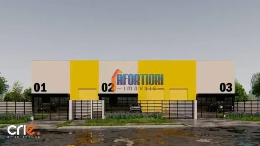 Galpão/Depósito/Armazém para alugar, 225m² no Águas Belas, São José dos Pinhais