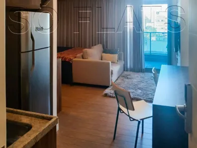 Apartamento com 1 Quarto para alugar, 41m² no Brooklin Paulista, São Paulo