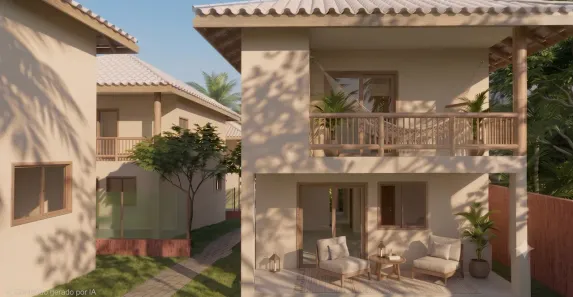 Sobrado com 3 Quartos à venda, 106m² no Açu da Torre, Mata de São João