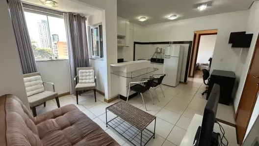 Apartamento com 1 Quarto para alugar, 35m² no Lourdes, Belo Horizonte