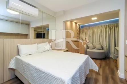 Flat com 1 Quarto para alugar, 30m² no Santo Amaro, São Paulo