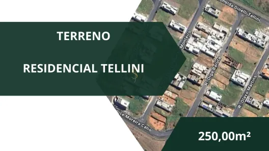 Lote/Terreno à venda, 250m² no Residencial Tellini, Franca