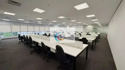 Sala Comercial para alugar, 417m² no Cidade Monções, São Paulo