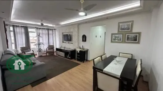 Apartamento com 2 Quartos para venda ou aluguel, 119m² no Marapé, Santos