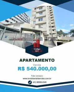 Apartamento com 3 Quartos à venda, 68m² no Cristo Rei, Curitiba