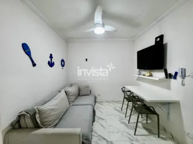 Apartamento com 1 Quarto à venda, 32m² no Embaré, Santos