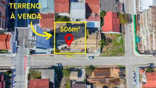 Lote/Terreno à venda, 506m² no Perequê, Porto Belo