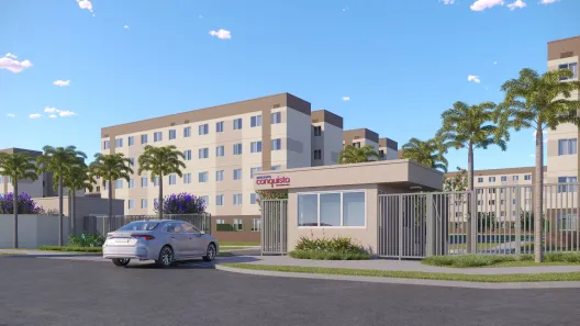 Apartamento com 2 Quartos à venda, 38m² no Industrial, Camaçari