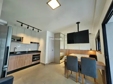 Apartamento com 1 Quarto para alugar, 41m² no Indianópolis, São Paulo