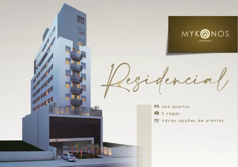 Apartamento com 2 quartos — Lourdes, Belo Horizonte