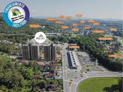Apartamento com 2 Quartos à venda, 47m² no Itoupava Central, Blumenau