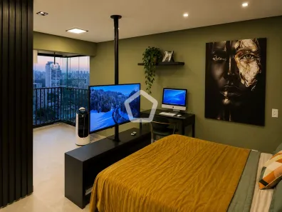 Apartamento com 1 Quarto à venda, 27m² no Santo Amaro, São Paulo