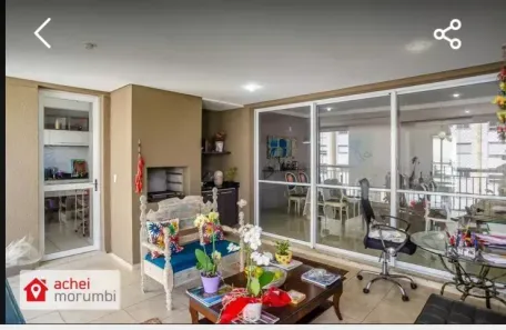 Apartamento com 3 Quartos para alugar, 168m² no Vila Andrade, São Paulo
