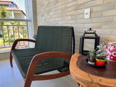 Apartamento com 3 Quartos para alugar, 115m² no Porto das Dunas, Aquiraz