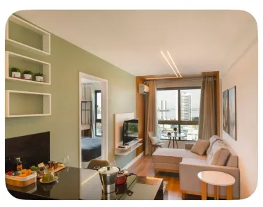 Flat com 1 Quarto para alugar, 36m² no Pina, Recife