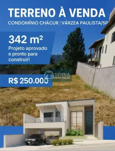 Lote/Terreno à venda, 342m² no Jardim Alessandra, Várzea Paulista