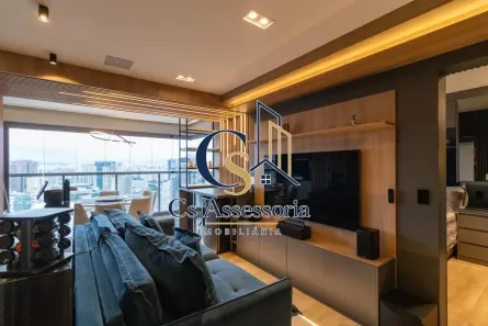 Apartamento com 1 Quarto para alugar, 51m² no Perdizes, São Paulo