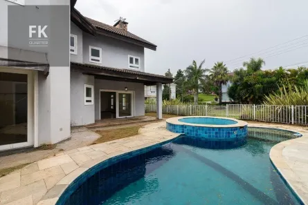 Casa de Condomínio com 4 Quartos para venda ou aluguel, 415m² no Residencial Morada dos Lagos, Barueri