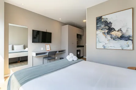 Apartamento com 1 Quarto para alugar, 20m² no Centro, Florianópolis