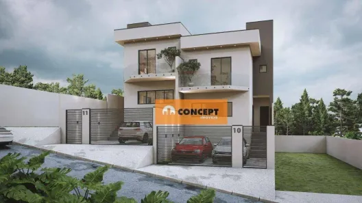 Sobrado com 3 Quartos à venda, 98m² no Parque Residencial Casa Branca, Suzano